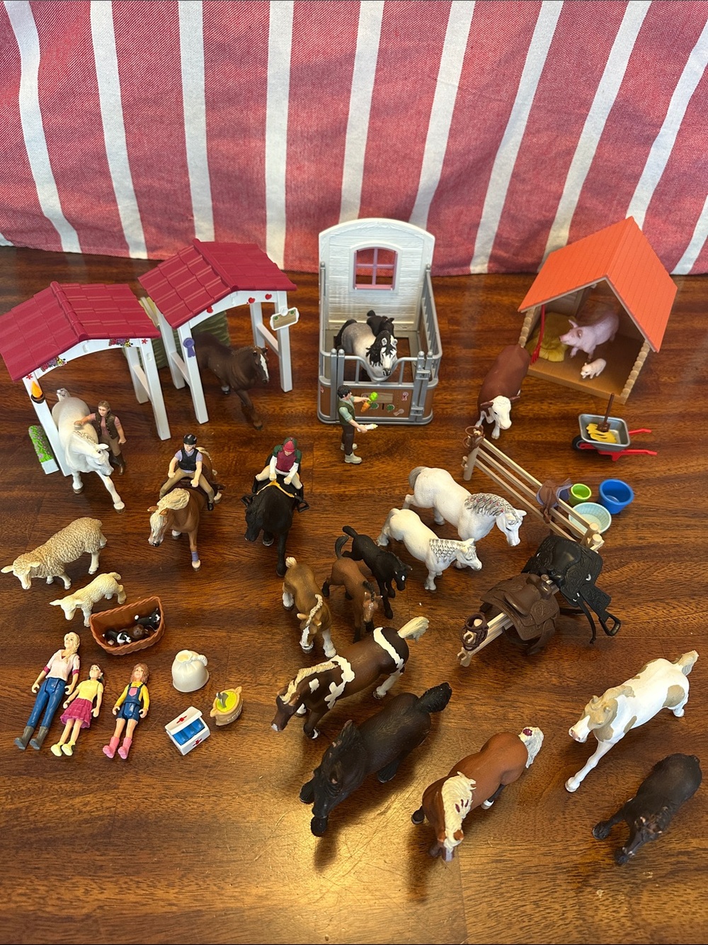 Schleich Horse Club and Farm Play Set